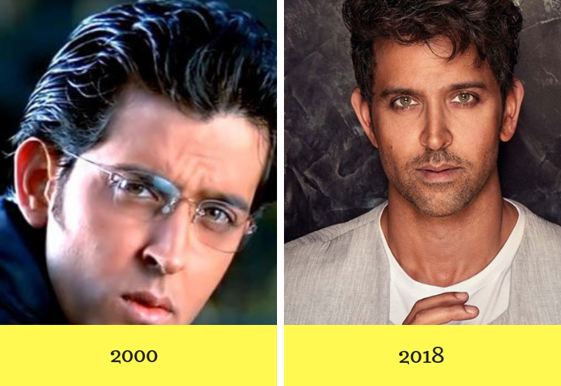 Bollywood Actors Then and Now